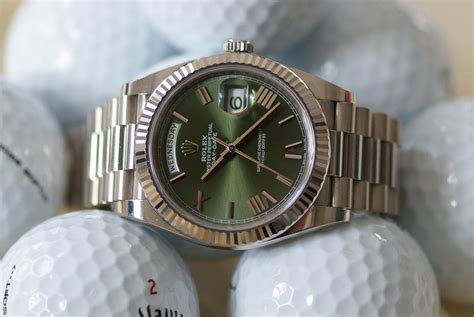 rolex golf watch